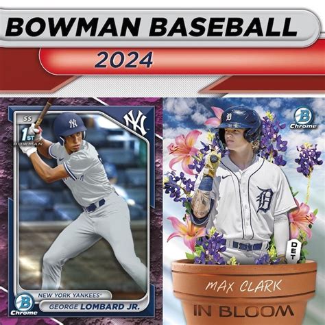 bowman chrome baseball 2024|topps bowman 2024 release date.